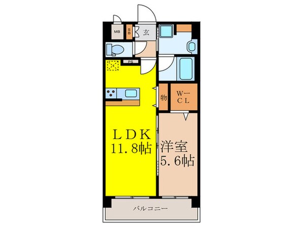 仮）WISTERIAの物件間取画像